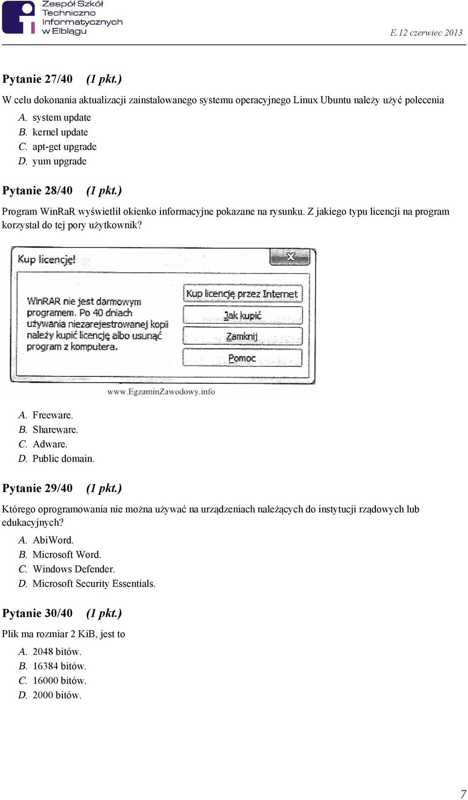 Freeware. Shareware. Adware. Public domain.