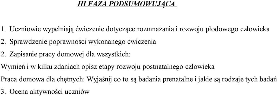 Sprawdzenie poprawności wykonanego ćwiczenia 2.