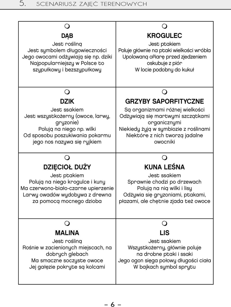 kukuł DZIK Jest wszystkożerny (owoce, larwy, gryzonie) Polują na niego np.