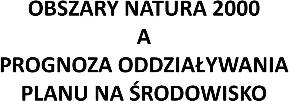 ODDZIAŁYWANIA