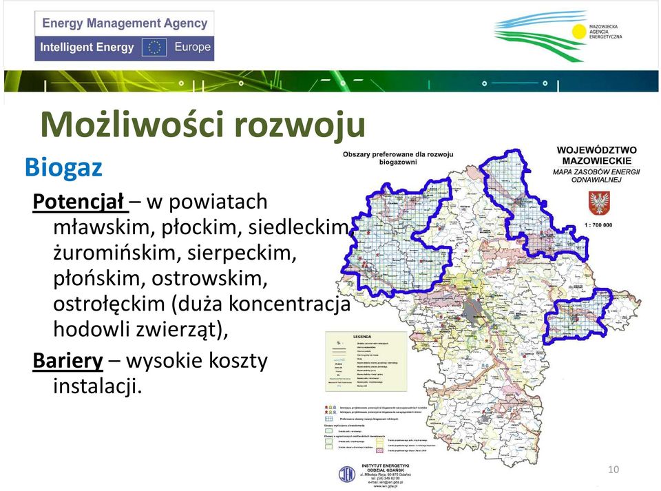 sierpeckim, płońskim, ostrowskim, ostrołęckim (duża