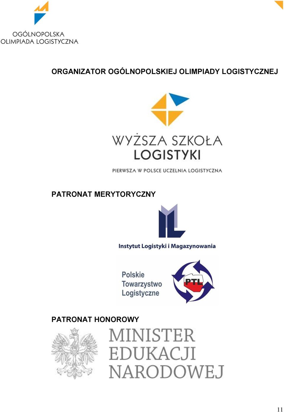 OLIMPIADY LOGISTYCZNEJ