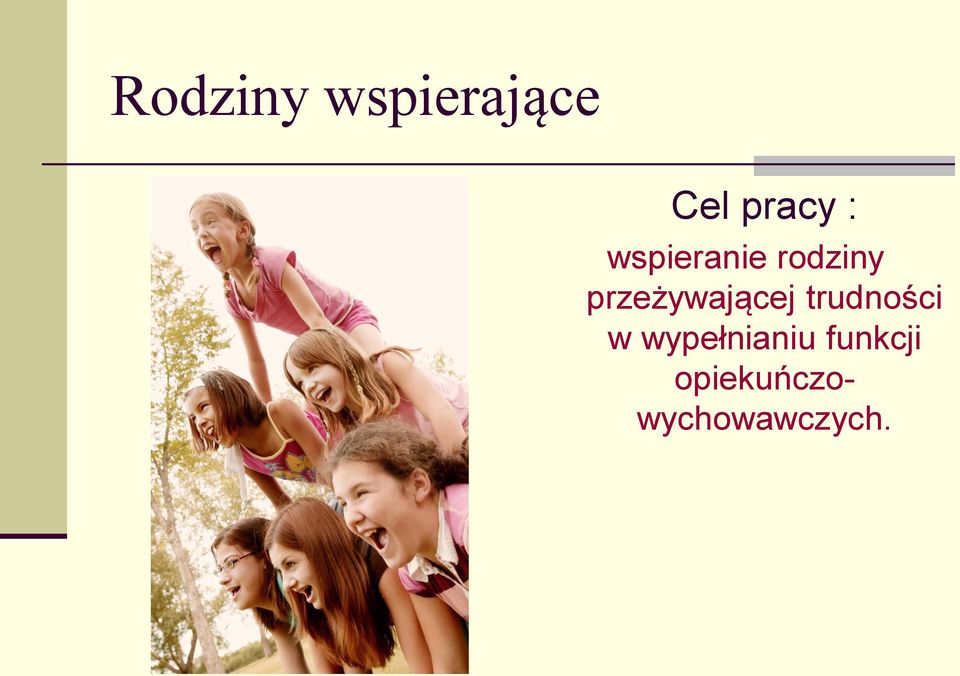 przeżywającej trudności w