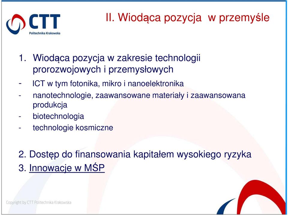 fotonika, mikro i nanoelektronika - nanotechnologie, zaawansowane materiały i