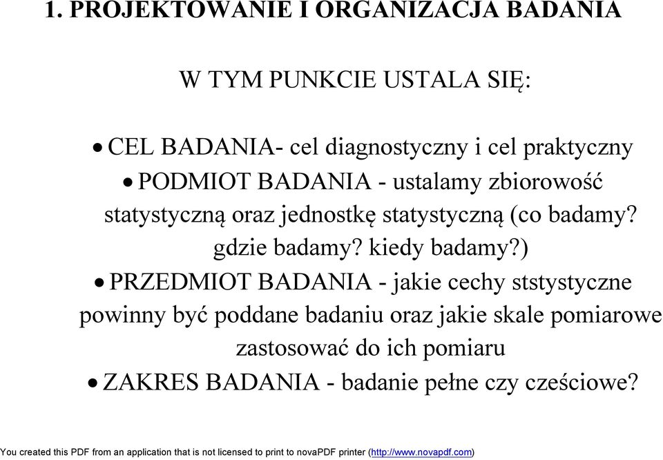 badamy? gdzie badamy? kiedy badamy?