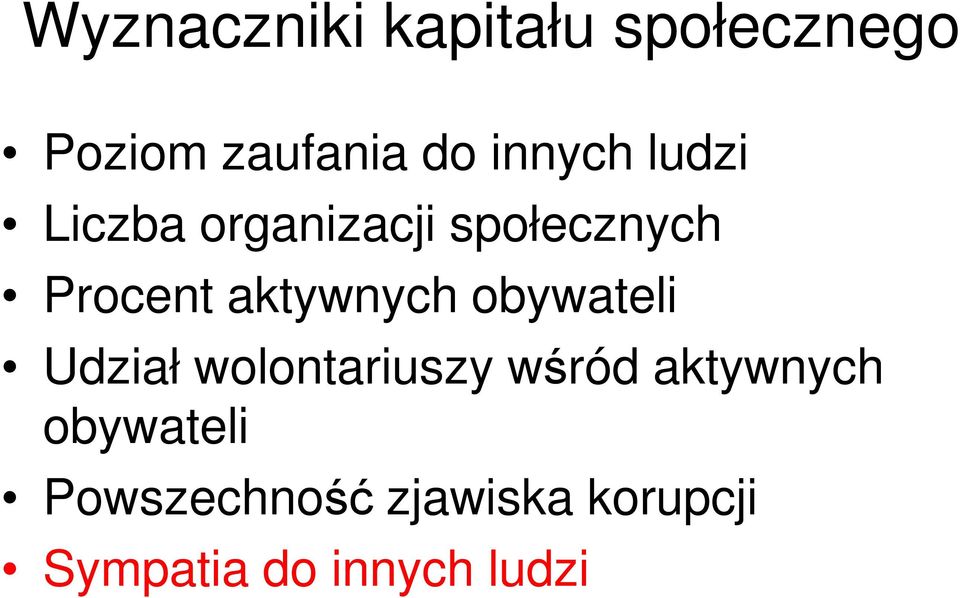 aktywnych obywateli Udział wolontariuszy wśród aktywnych