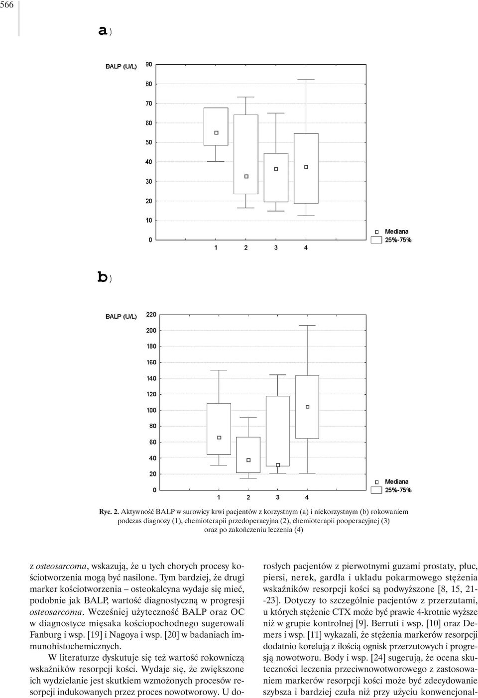 leczenia (4) z osteosarcoma, wskazujà, e u tych chorych procesy ko- Êciotworzenia mogà byç nasilone.