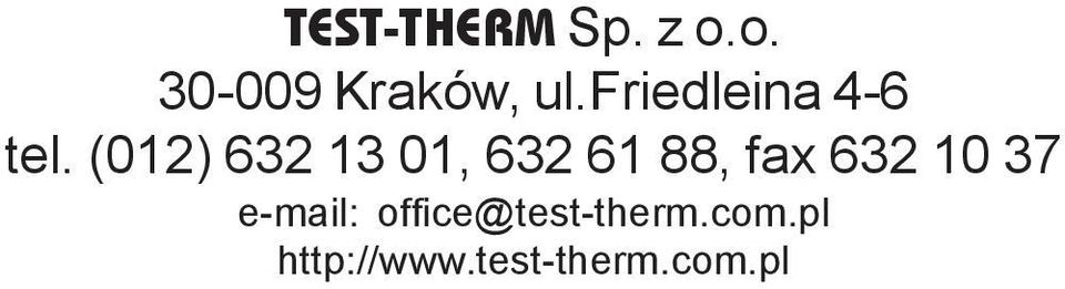 (012) 632 13 01, 632 61 88, fax 632 10