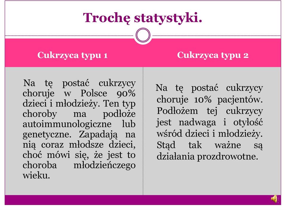 Ten typ choroby ma podłoże autoimmunologiczne lub genetyczne.