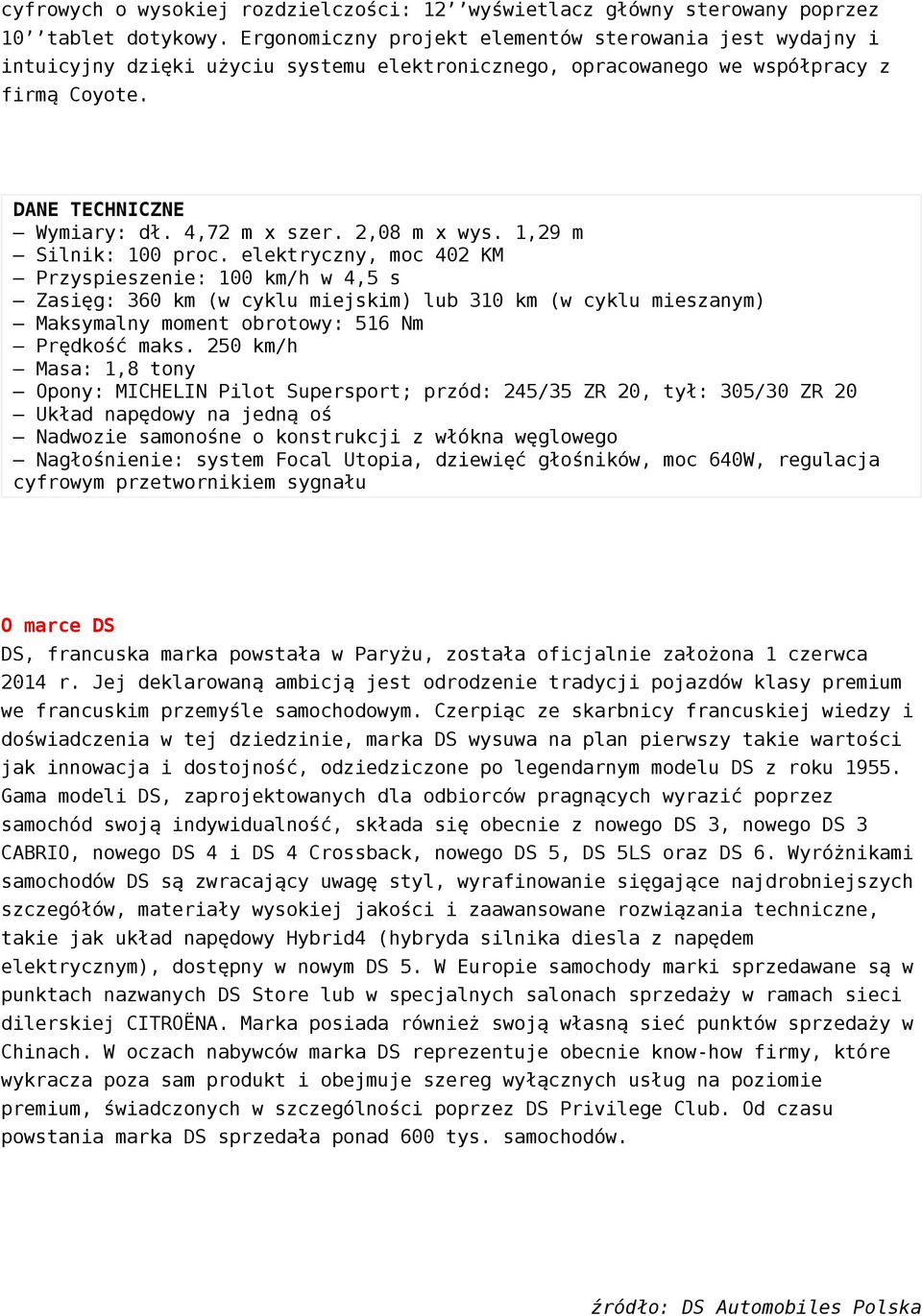 2,08 m x wys. 1,29 m Silnik: 100 proc.