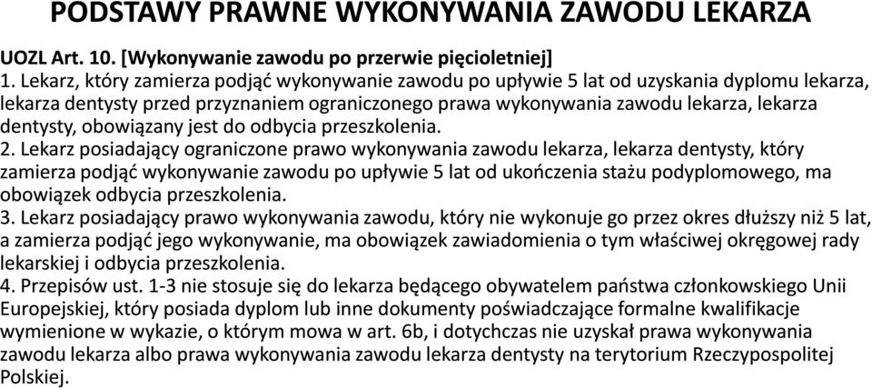 obowiązany jest do odbycia przeszkolenia. 2.