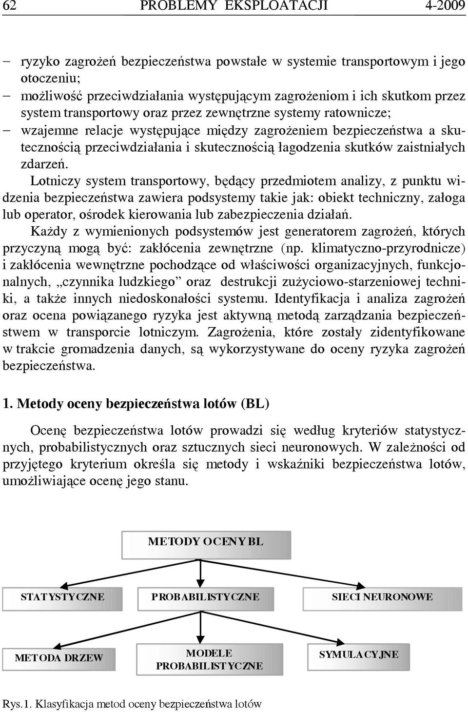 Loniczy sysm anspoowy, będący pzdmiom analizy, z punku widznia bzpiczńswa zawia podsysmy aki jak: obik chniczny, załoga lub opao, ośodk kiowania lub zabzpicznia działań.