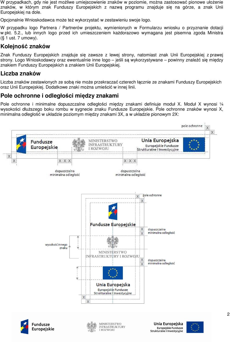 W przypadku logo Partnera / Partnerów projektu, wymienionych w Formularzu wniosku o przyznanie dotacji w pkt. 5.2.