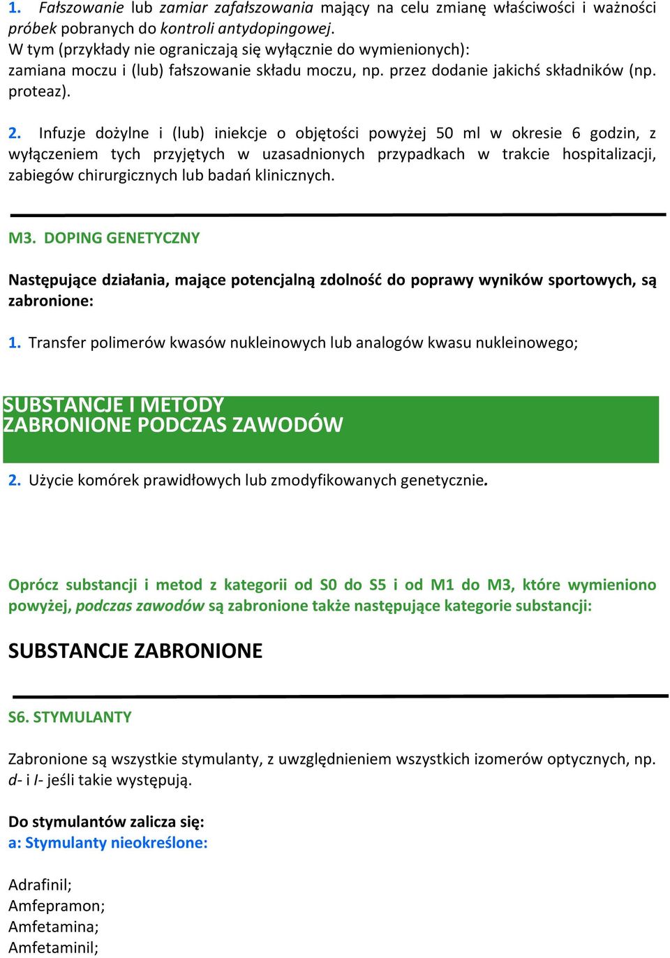 Infuzje dożylne i (lub) iniekcje o objętości powyżej 50 ml w okresie 6 godzin, z wyłączeniem tych przyjętych w uzasadnionych przypadkach w trakcie hospitalizacji, zabiegów chirurgicznych lub badań