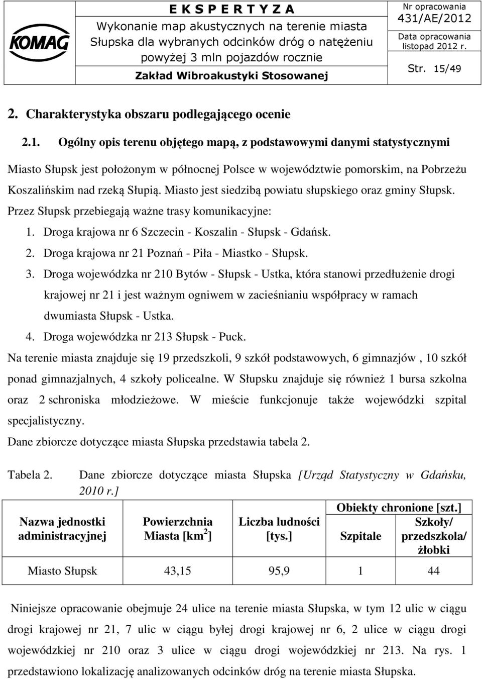 Droga krajowa nr 21 Poznań - Piła - Miastko - Słupsk. 3.