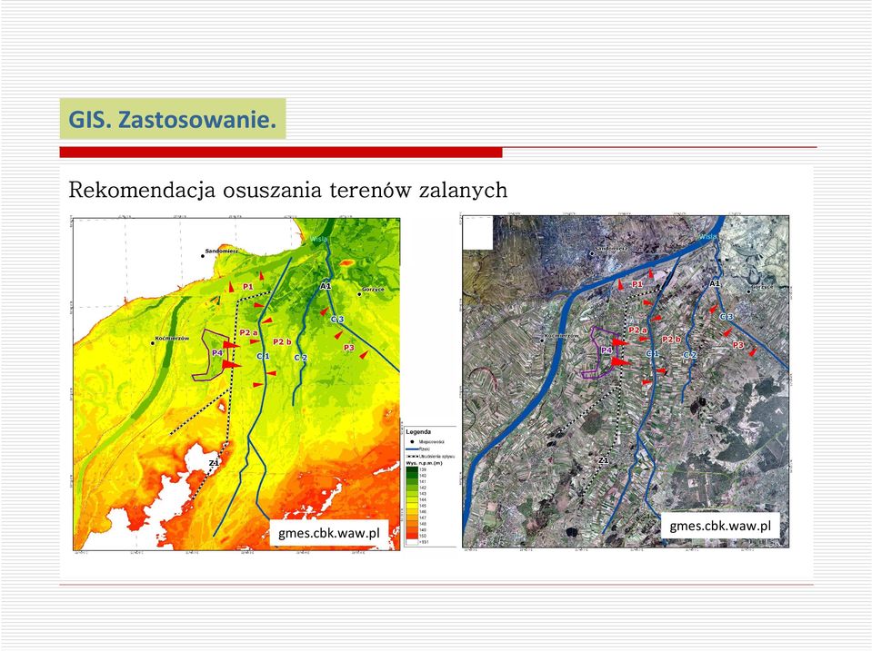 terenów zalanych gmes.