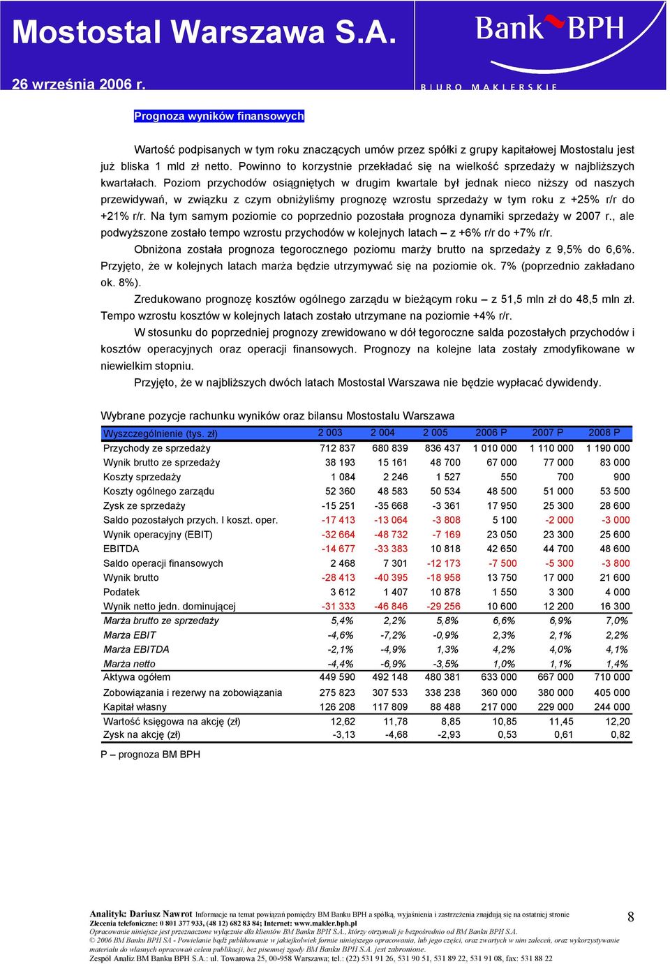 Poziom przychodów osiągniętych w drugim kwartale był jednak nieco niższy od naszych przewidywań, w związku z czym obniżyliśmy prognozę wzrostu sprzedaży w tym roku z +25% r/r do +21% r/r.