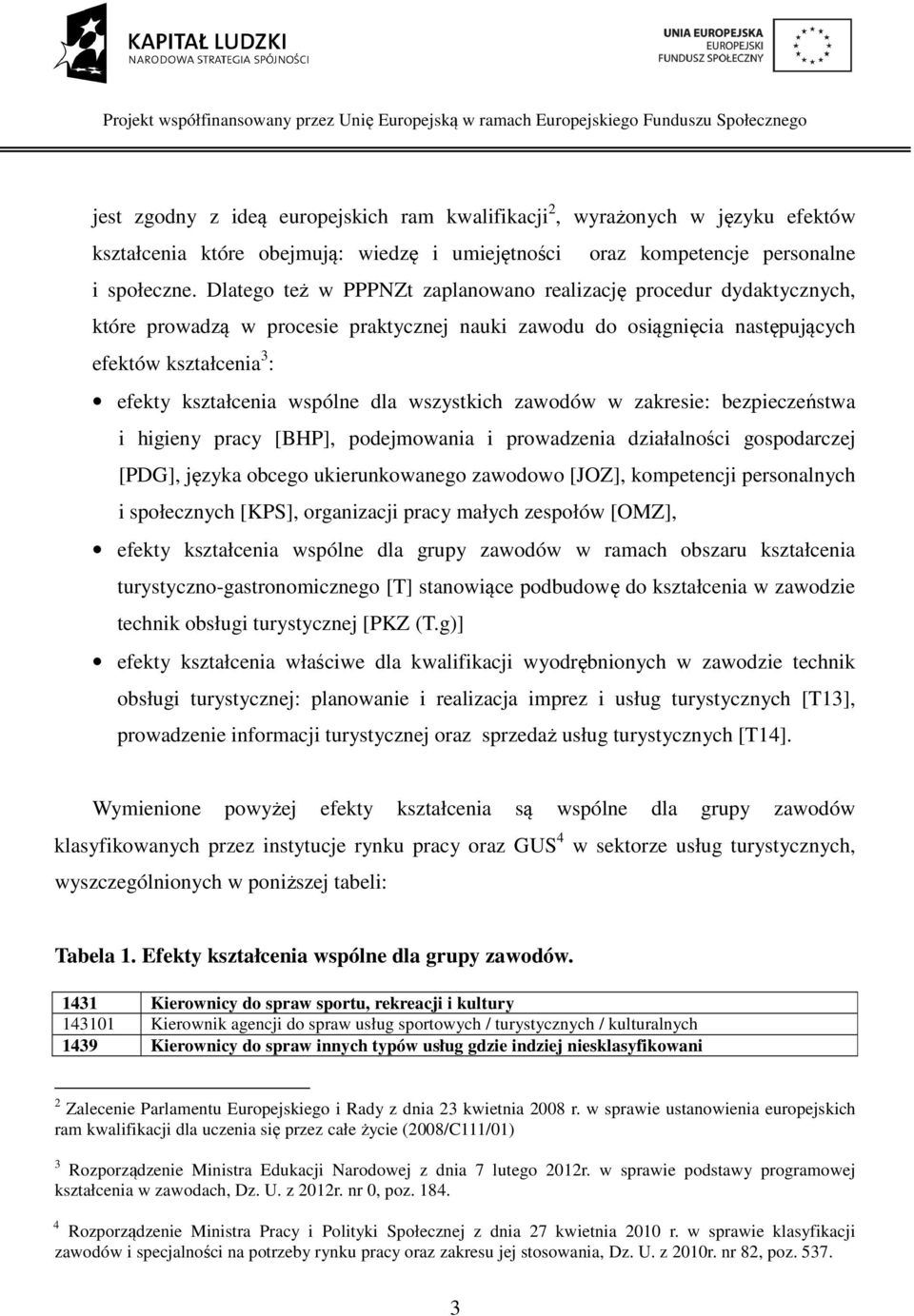 dla wszystkich zawodów w zakresie: bezpieczeństwa i higieny pracy [BHP], podejmowania i prowadzenia działalności gospodarczej [PDG], języka obcego ukierunkowanego zawodowo [JOZ], kompetencji