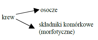 Zadanie 15 (2 pkt). Małopłytkowość to choroba, w której pod wpływem ucisku, nawet bez wcześniejszego urazu, pojawiają się wybroczyny (siniaki) w skórze i w błonach śluzowych.