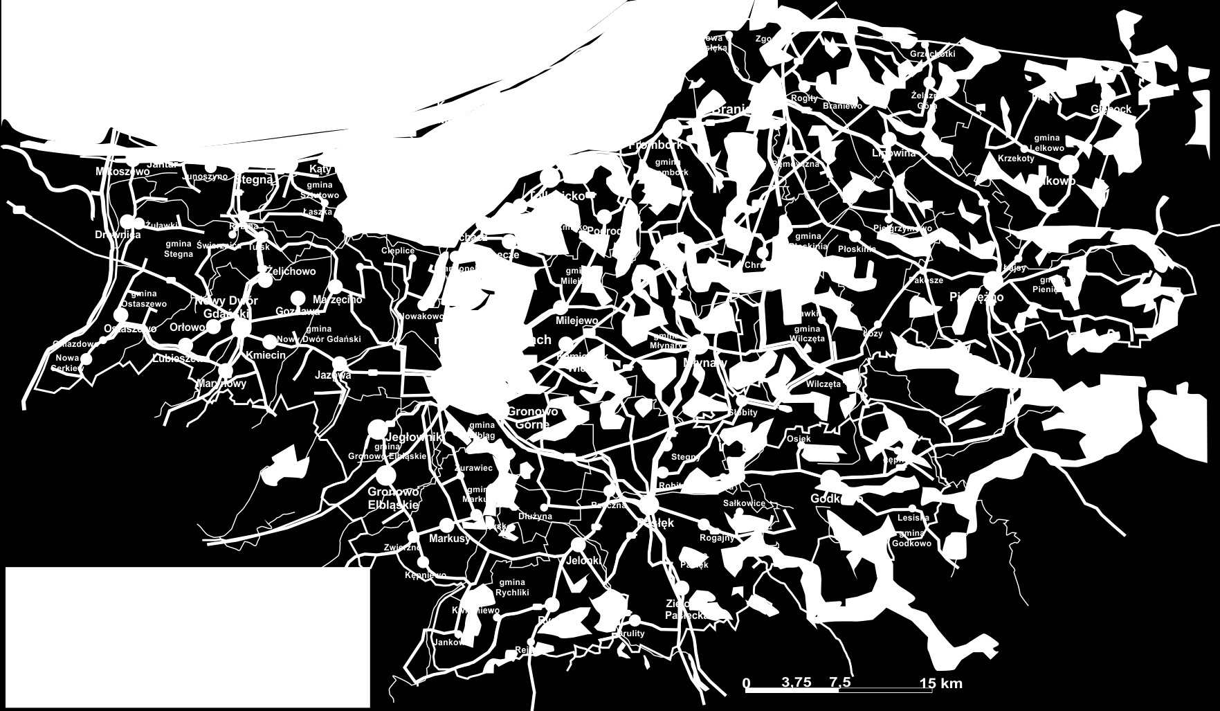 Plan transportowy dla powiatów elbląskiego, braniewskiego i nowodworskiego Załącznik nr 1.