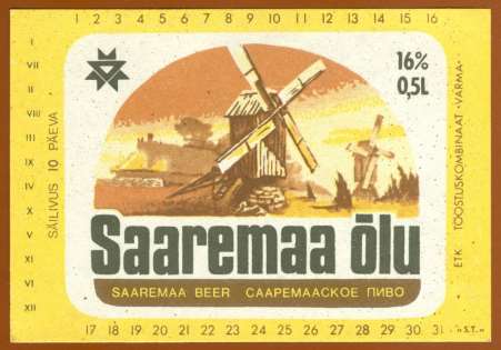 Etykiety piwne - ZSRR; obecnie