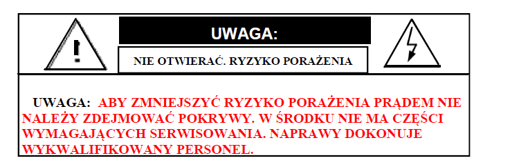 Oznaczenie umieszczone na produkcie lub w odnoszących się do niego tekstach wskazuje, że produktu po upływie okresu użytkowania nie należy usuwać z innymi odpadami pochodzącymi z gospodarstw domowych.