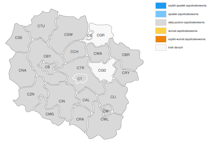 4. PROGNOZY RYNKU PRACY BAROMETR ZAWODÓW Barometr zawodów to jednoroczna prognoza sytuacji w zawodach.