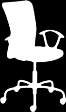 w kolorach: szary, limonka 199 Krzesło BENITO tapicerowane, dostępne w kolorach: czarny, szary 167 Fotel obrotowy RALF STEEL tapicerowany imitacją skóry, kol.