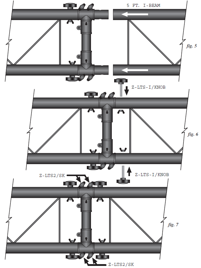 INSTRUKCJA MONTAŻU LTS-50T (ciąg dalszy) A.D.J. Supply Europe B.