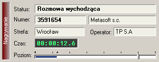 Przycisk Ukryj ukrywa główne okno aplikacji. Przywołanie głównego okna programu możliwe jest poprzez dwukrotne kliknięcie w jego ikonkę koło zegarka w prawym dolnym rogu ekranu.