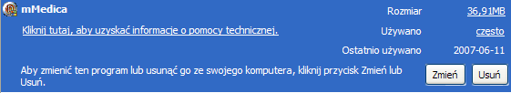 Po instalacji obie bazy będą dostępne do wyboru w okienku logowania do aplikacji mmedica, jednak domyślnie będzie podpowiedziana nazwa nowej bazy danych.