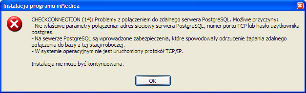 1 Pierwsza instalacja na stronie 4. Uwaga! Instalację naleŝy wykonać instalatorem systemu mmedica w wersji min. 1.0.4.0 (udostępnionej 3 lipca 2007). 4. Po udanej instalacji z powrotem włączamy funkcję Kontrola konta uŝytkownika analogicznie, jak podano w punkcie 1.