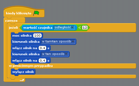 2.2. Krokodyl oprócz poruszania paszczą może wydawać z siebie dźwięk. Program ma do zaoferowania wiele nagrań. Wystarczy wejść w zakładkę dźwięki, importować z galerii jedną z licznych pozycji.