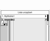 Telefon 135 Podłączanie telefonu komórkowego zapisanego na liście urządzeń Wybrać żądany telefon komórkowy i włączyć opcję Wybierz w wyświetlonym menu.