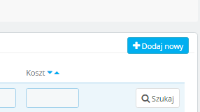 metod oraz opcję edycji i usuwania.