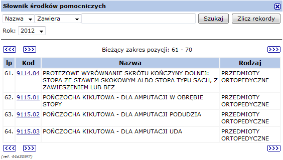 6.1.1 Dodanie produktu W celu dodania nowego produktu do listy, należy wybrać przycisk w prawym górnym rogu okna Listy produktów handlowych.