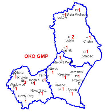 20 w województwie małopolskim, 18 w województwie podkarpackim, oraz 2 zespoły oceniające prace uczniów piszących arkusz A8) przez 1168 egzaminatorów. Rysunek 2.