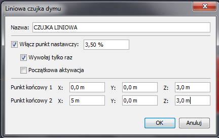 Rys.1. Parametry urządzenia pomiaru przepływu.