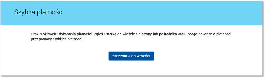 Po dokonaniu autoryzacji przelewu użytkownik zostaje wylogowany z systemu i przekierowany na URL (pozytywny lub negatywny) przypisany do danej usługi szybkich płatności.