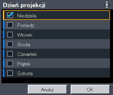 4. Przydatne funkcje 2. Wybierz [Ustawienia domyślne 2], a następnie naciśnij przycisk [ ]. PL DPE021 3. Wybierz [Zegar zasilania], a następnie naciśnij przycisk [Enter]. 4.