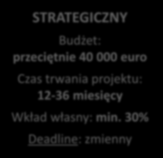 GRANTY Dział Projektów MIĘDZYNARODOWY FUNDUSZ WYSZEHRADZKI MAŁY Budżet: do 6 000 euro Czas trwania projektu: 6 miesięcy Wkład własny: min.