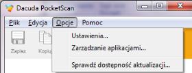 Uwaga: Aby zamieścić plik na Dropbox wciśnij Aplikacje i wybierz Dropbox. Plik zostanie automatycznie zsynchronizowany z twoim kontem Dropbox.