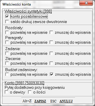 Na jakich kontach? Ustawienie dotyczy całej syntetyki.