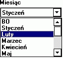 Informacje ogólne Listy wielowariantowe służą do prezentacji kilku opcji w postaci listy. Istnieje możliwość wyboru dowolnej liczby opcji przedstawionych w liście.