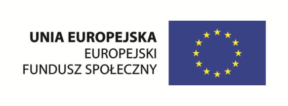 UR nowoczesność i przyszłość regionu Projekt współfinansowany przez Unię Europejską