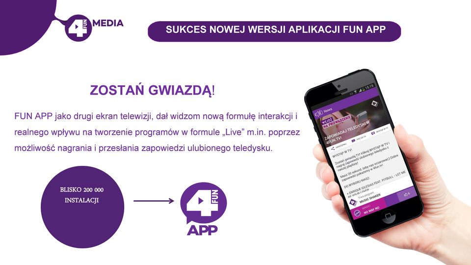 i realnego wpływu na tworzenie programów w formule Live m.in.