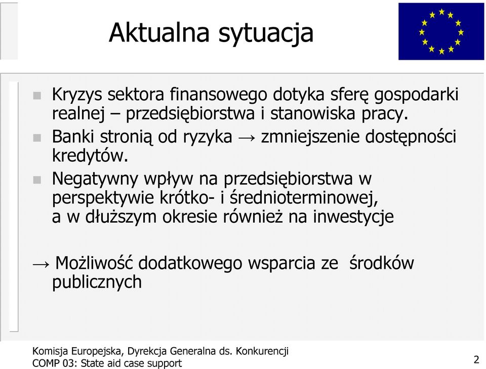 Banki stronią od ryzyka zmniejszenie dostępności kredytów.