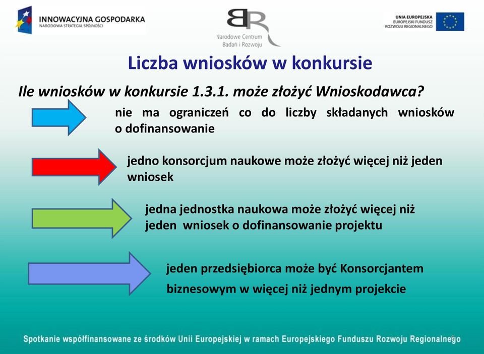 złożyć więcej niż jeden wniosek jedna jednostka naukowa może złożyć więcej niż jeden wniosek o