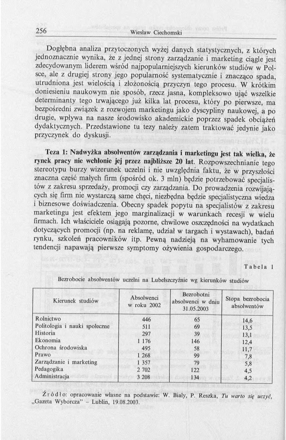 W krótkim doniesieniu naukow ym nie sposób, rzecz jasna, kom pleksow o ująć wszelkie determ inanty tego trwającego już kilka lat procesu, który po pierwsze, ma bezpośredni związek z rozwojem m