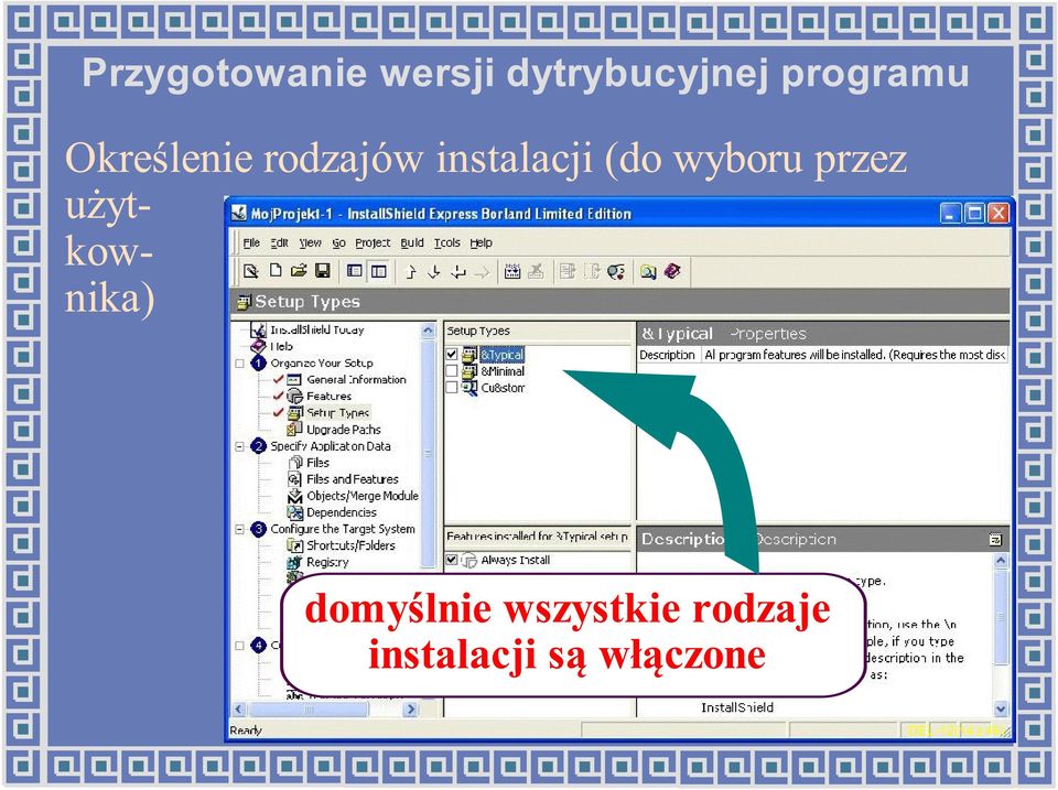 domyœlnie wszystkie rodzaje